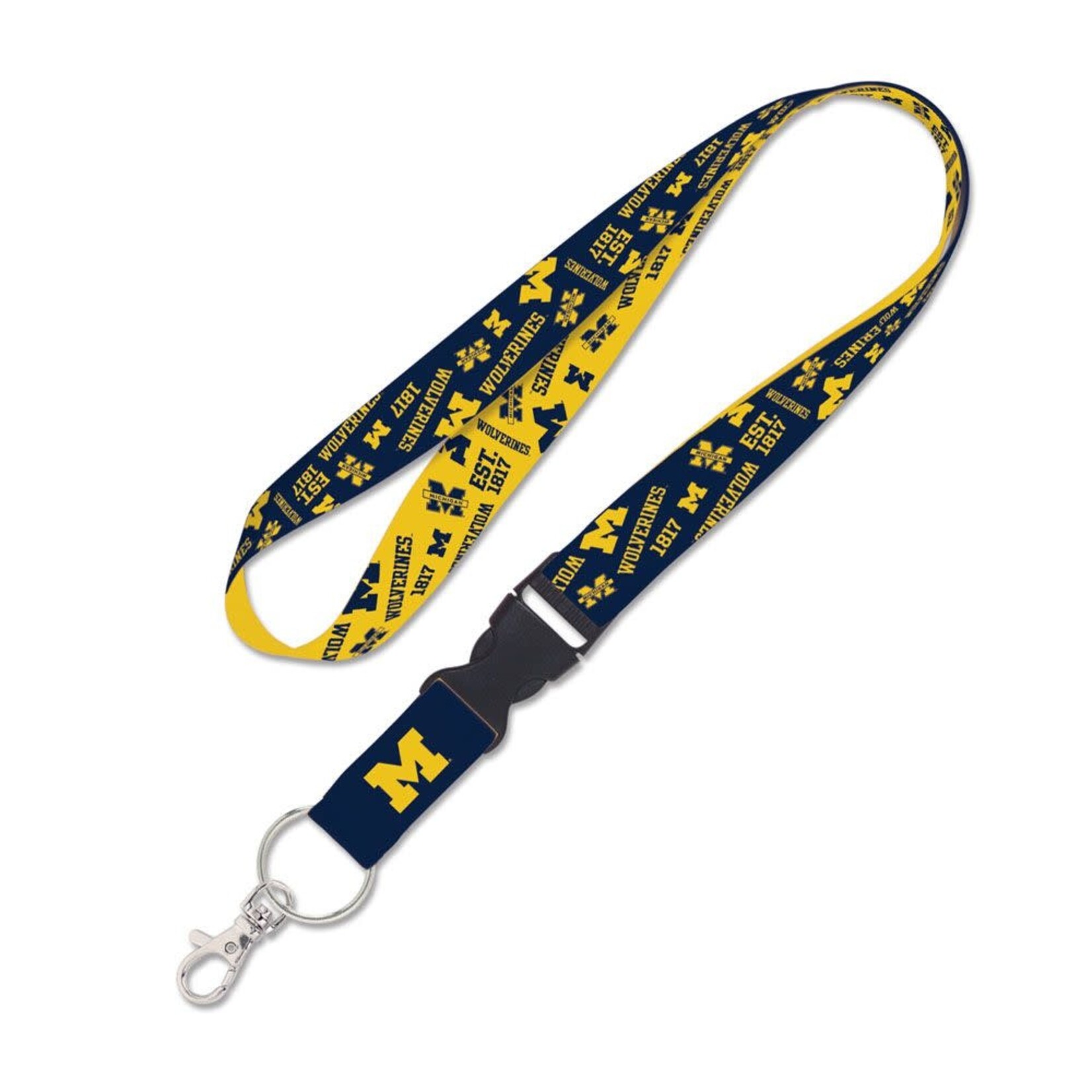 Wincraft NCAA Michigan Wolverines Lanyard w/detachable buckle