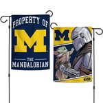Wincraft Michigan Wolverines Garden Flag 12.5''x18'' Star Wars Mandalorian