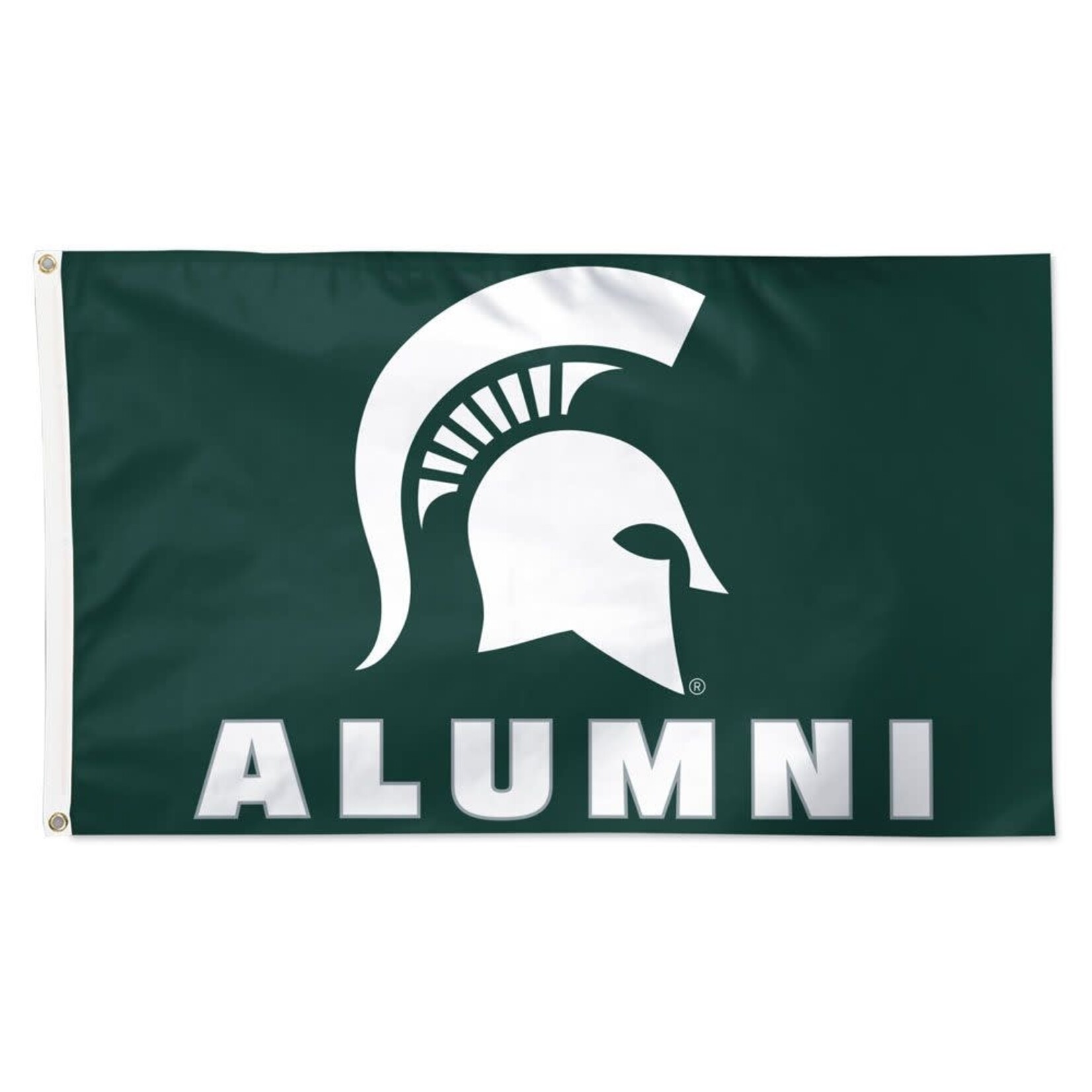 Wincraft NCAA Michigan State Spartans Flag 3'x5' Deluxe Alumni Spartan Logo