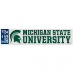 Wincraft Michigan State Spartans Perfect Cut Decal 4''x17'' Michigan State University