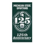 Wincraft Michigan State Spartans Sign 6''x12'' 125th Anniversary