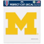 Wincraft Michigan Wolverines Decal Perfect Cut 12''x12'' Michigan Logo