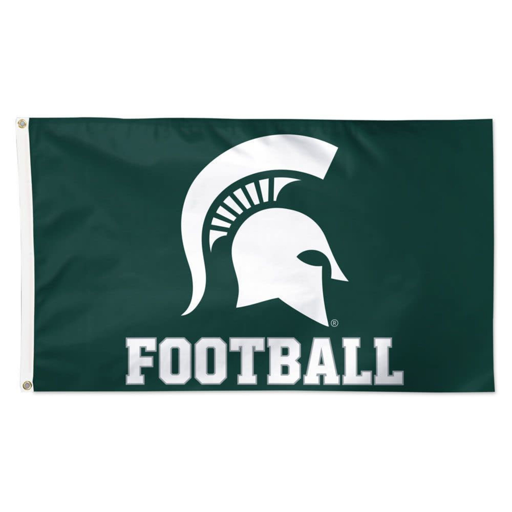 Wincraft NCAA Michigan State Spartans Flag 3'x5' Deluxe Spartan Football