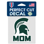 Wincraft Michigan State Spartans Perfect Cut Decal 4''x4'' Spartan Mom