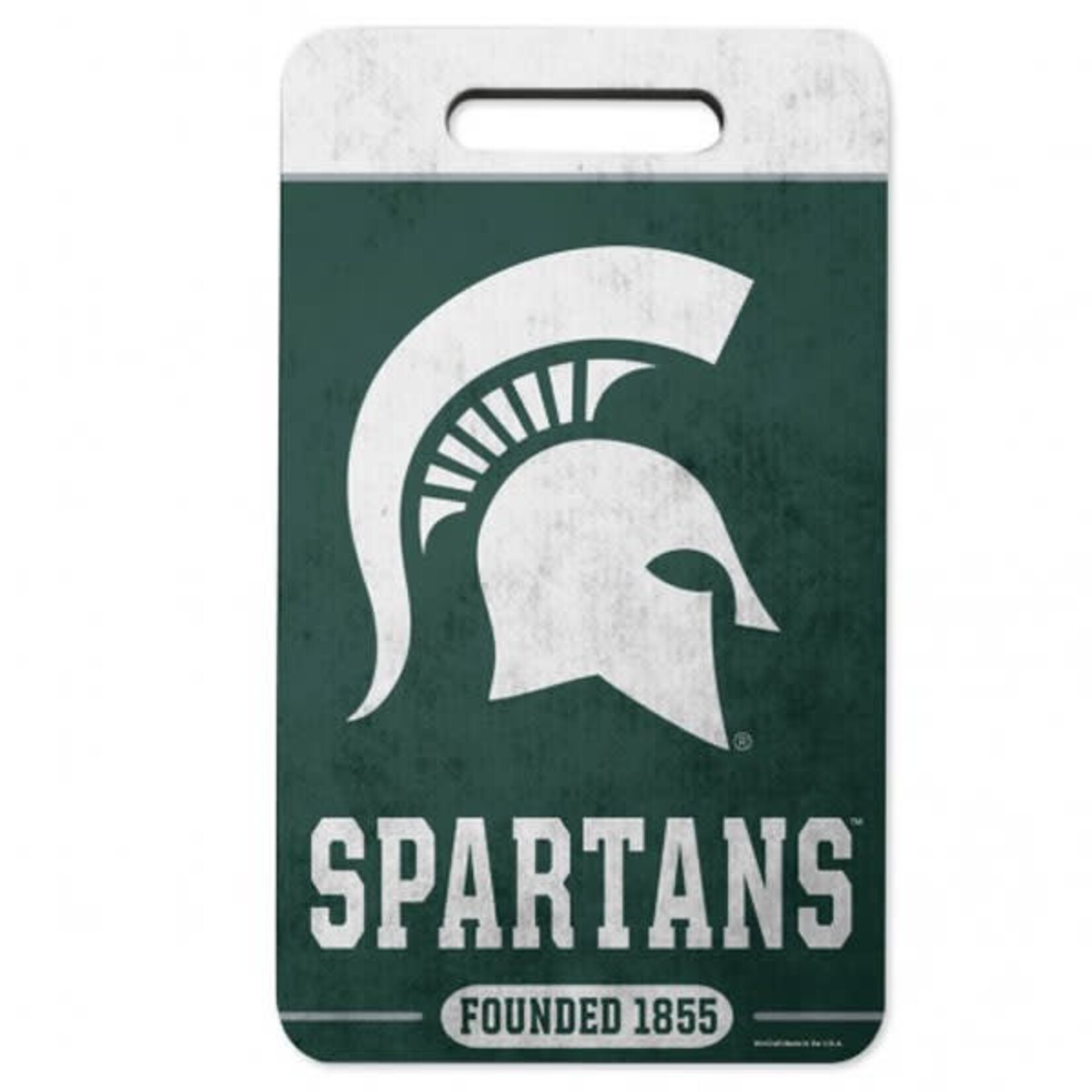 Wincraft NCAA Michigan State Spartans Seat Cushion 10''x17'' Spartan Logo