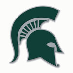 Wincraft Michigan State Spartans Decal Flexible Spartan Logo