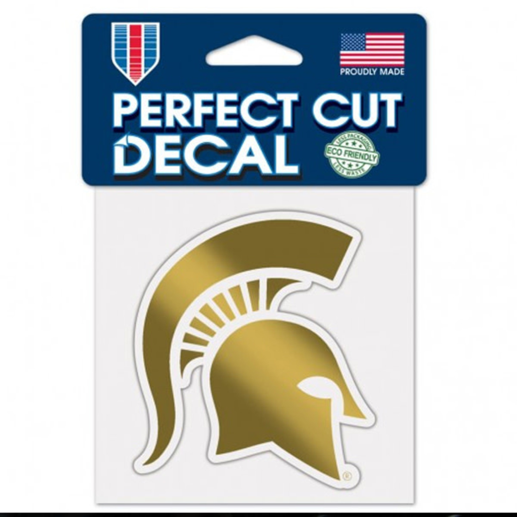 Wincraft NCAA Michigan State Spartans Perfect Cut Decal 4''x4'' 4x4