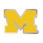 Wincraft Michigan Wolverines Decal Metallic 3''x5'' Michigan Logo