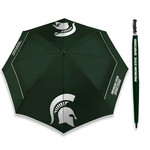 Team Effort Michigan State Spartans Umbrella 62''  Spartan Logo