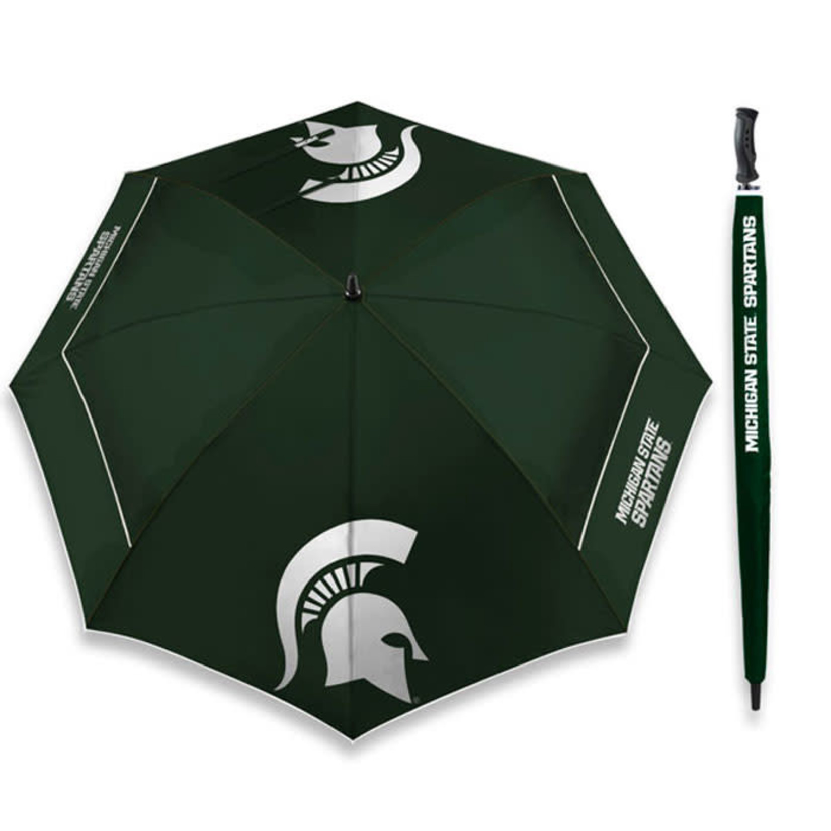 Team Effort NCAA Michigan State University  Umbrella 62''  Spartan Logo