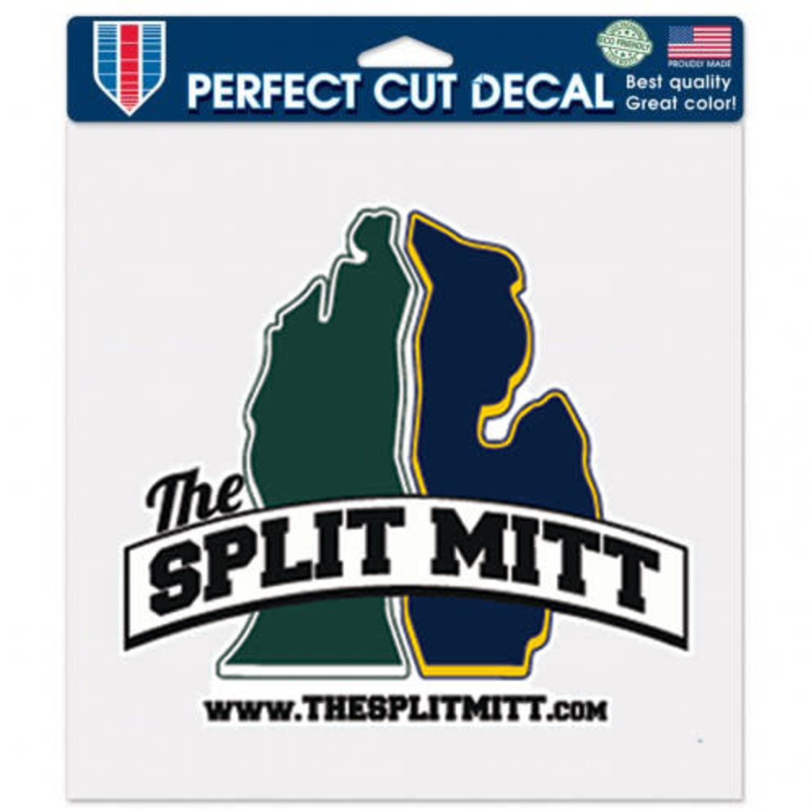 The Split Mitt The Split Mitt Decal Perfect Cut 8''x8''