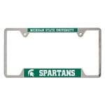 Wincraft Michigan State Spartans Auto License Plate Frame Metal Spartans
