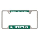 Wincraft Michigan State Spartans Auto License Plate Frame Metal Spartans