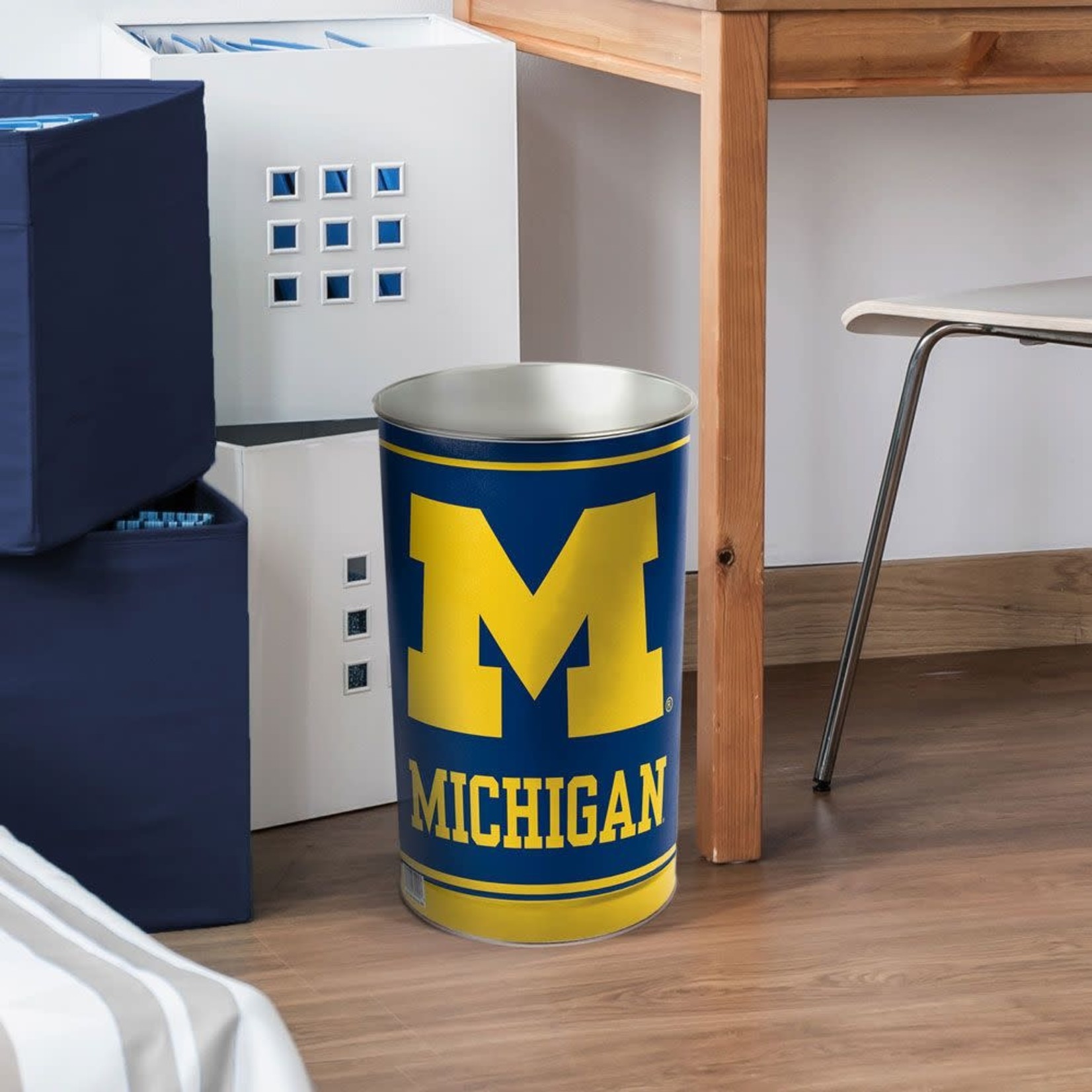 Wincraft NCAA Michigan Wolverines Wastebasket 15''H - tapered