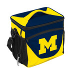 Logo Brands Michigan Wolverines Cooler 24-Can Cooler