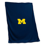 Logo Brands Michigan Wolverines Blanket Sweatshirt