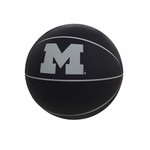 Logo Brands Michigan Wolverines Basketball Composite Full-Size Black