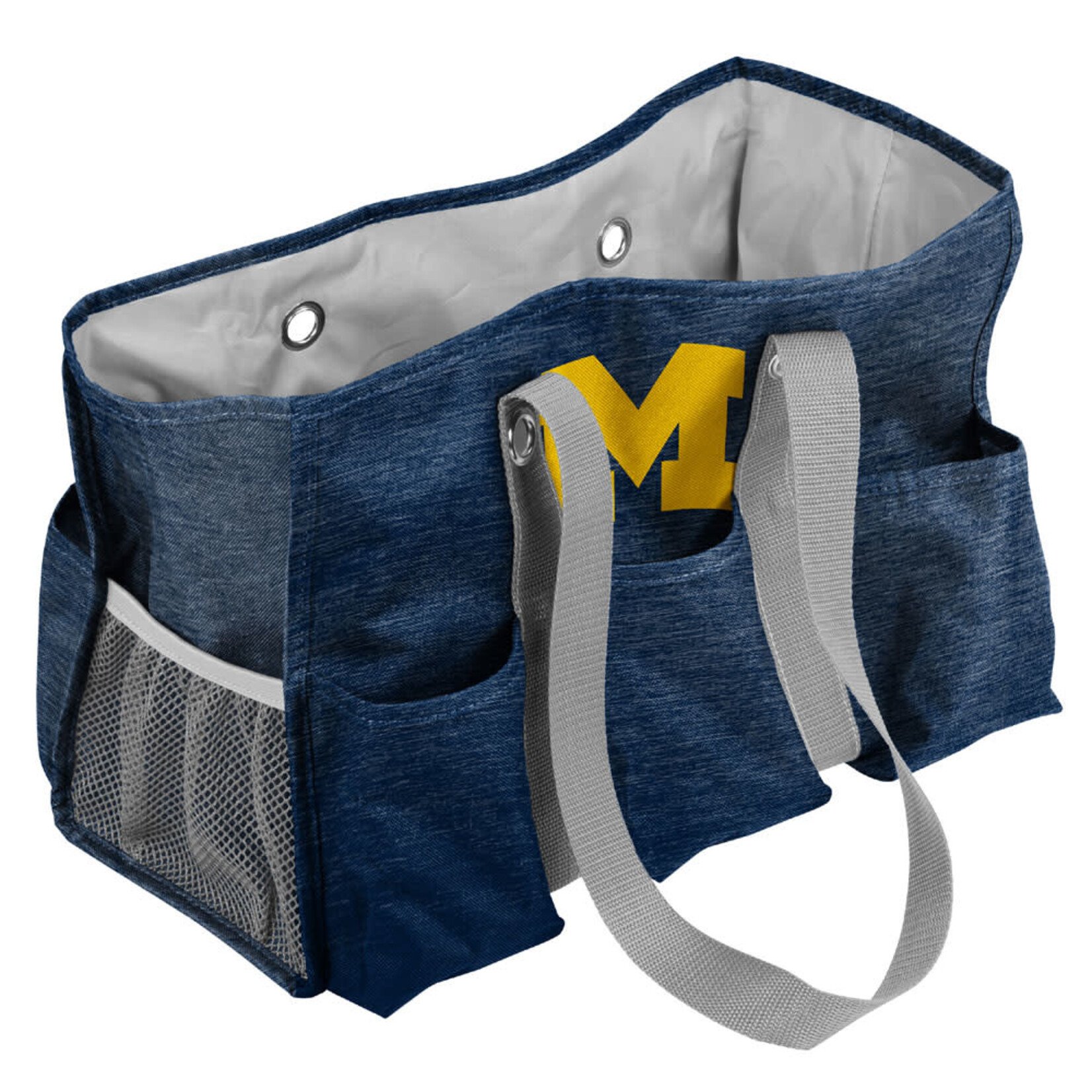 Logo Brands NCAA University of Michigan Wolverines Bag Junior Caddy Crosshatch