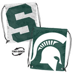 Logo Brands Michigan State Spartans Bag Backsack Doubleheader