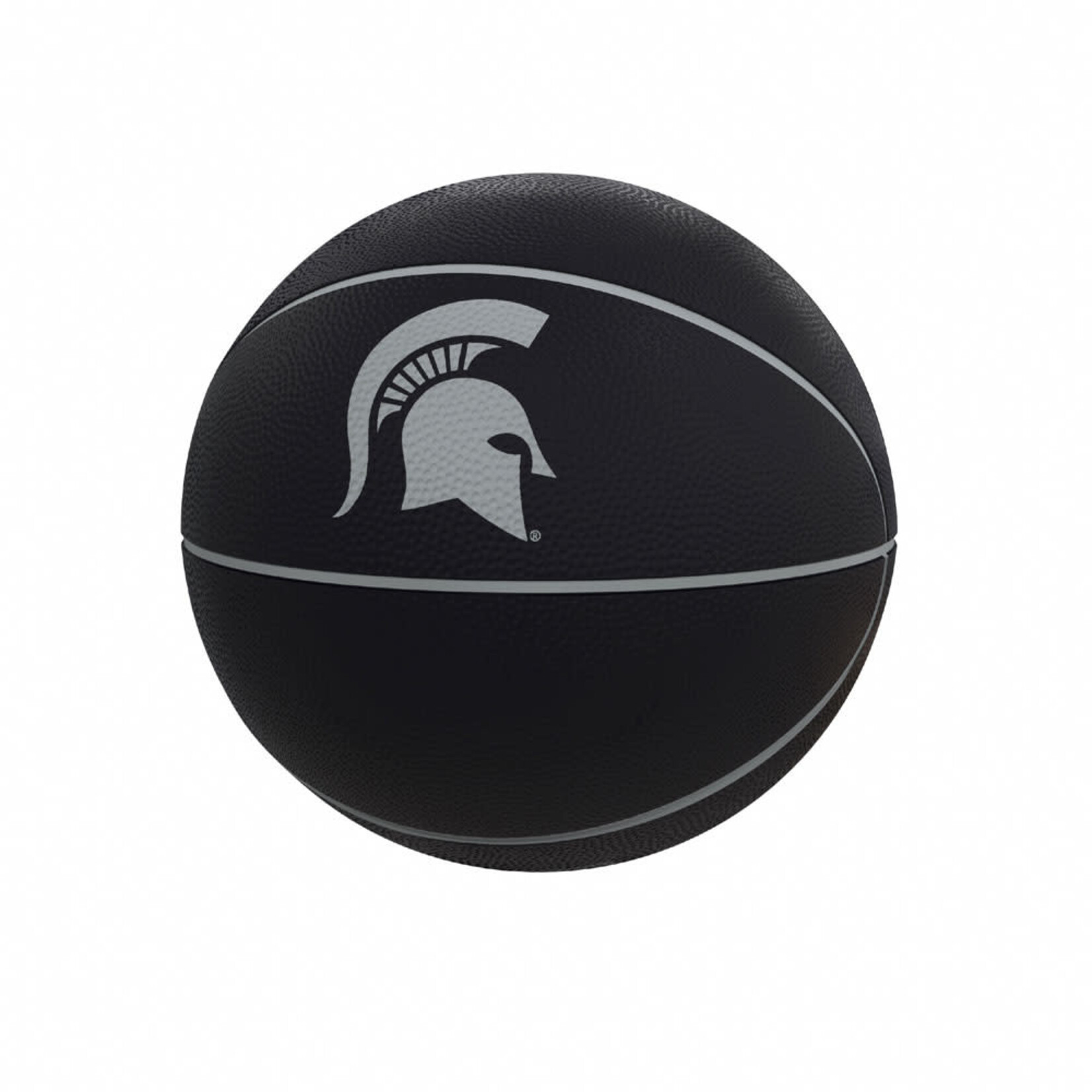 Logo Brands NCAA Michigan State University Basketball Composite Full-Size Black
