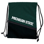 Logo Brands Michigan State Spartans Tilt Backsack Bag