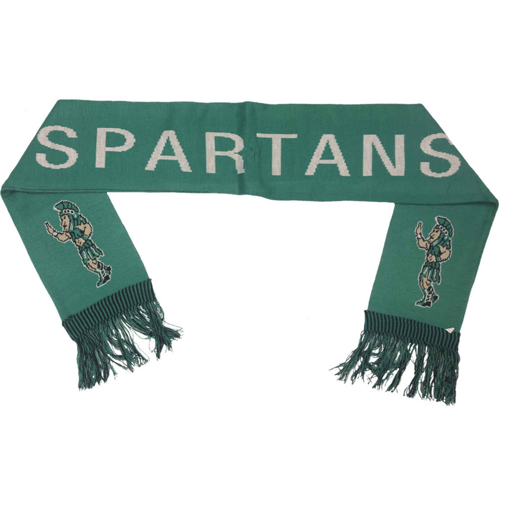 Donegal Bay NCAA Michigan State University Scarf - Sparty Knit Scarf