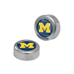 Michigan Wolverines Auto License Plate Screw Covers