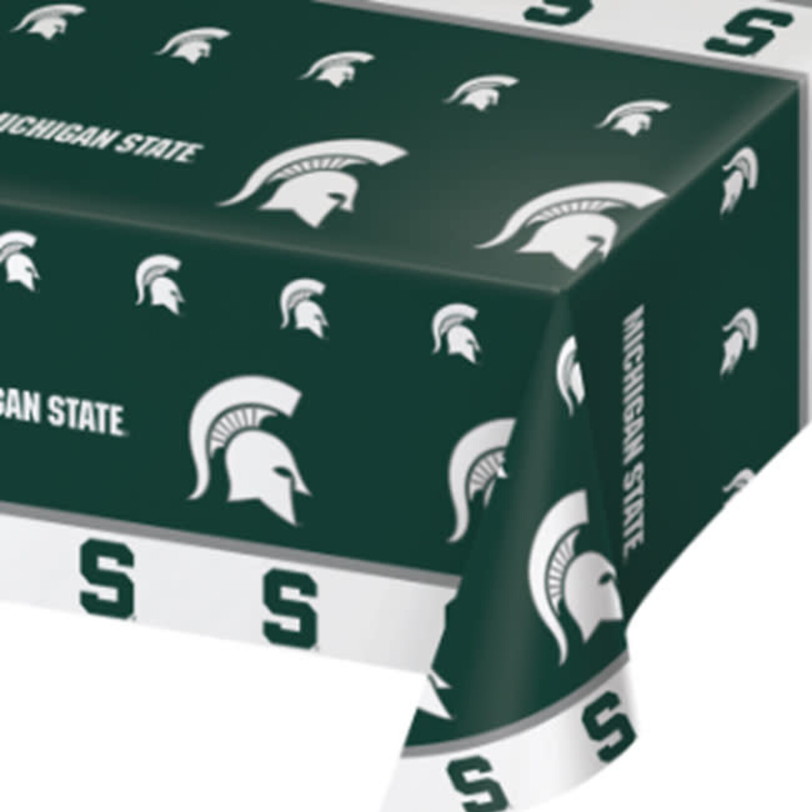 Creative Converting NCAA Michigan State University  Table cover 54''x108''