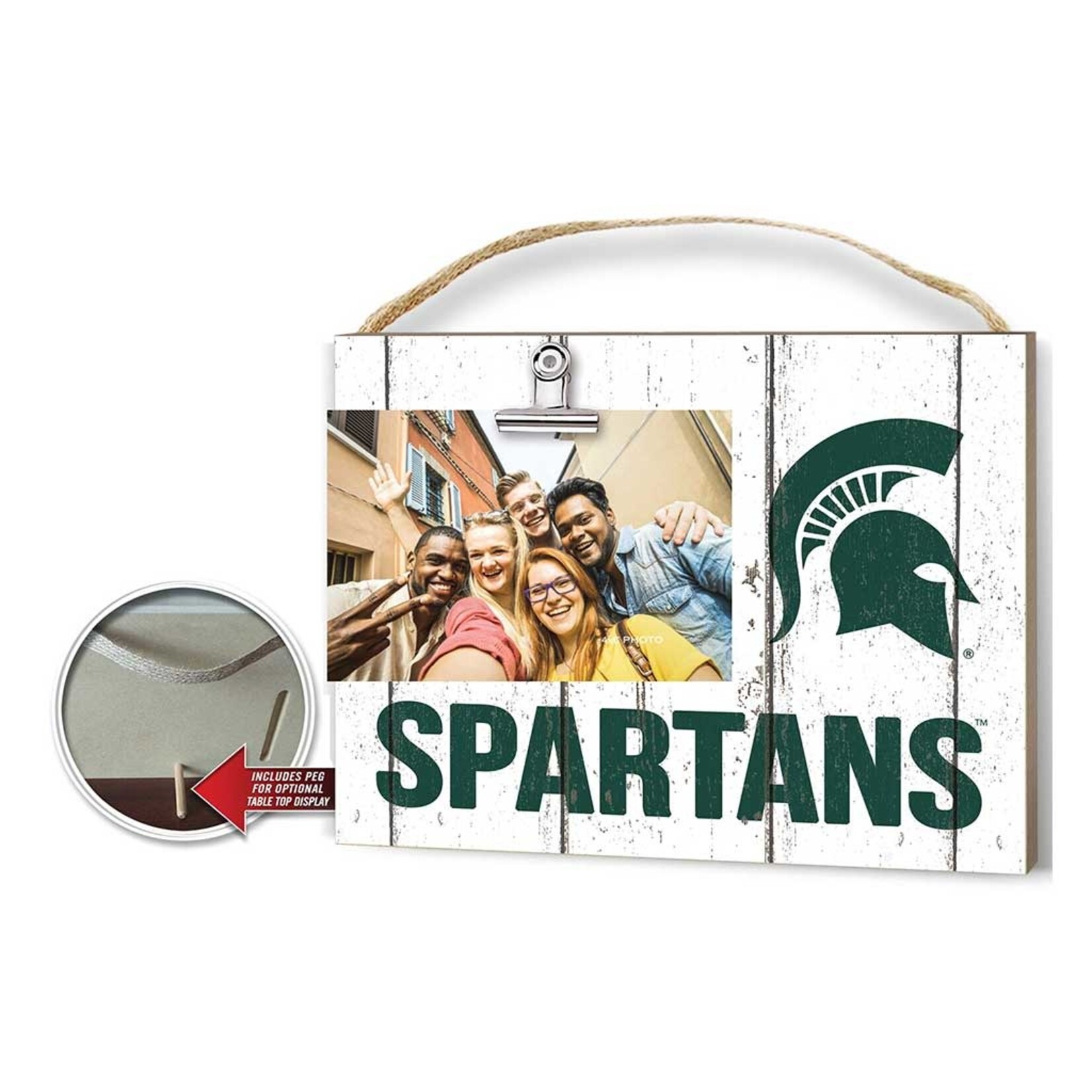 Kindred Hearts NCAA Michigan State University  Photo Frame Clip It Photo