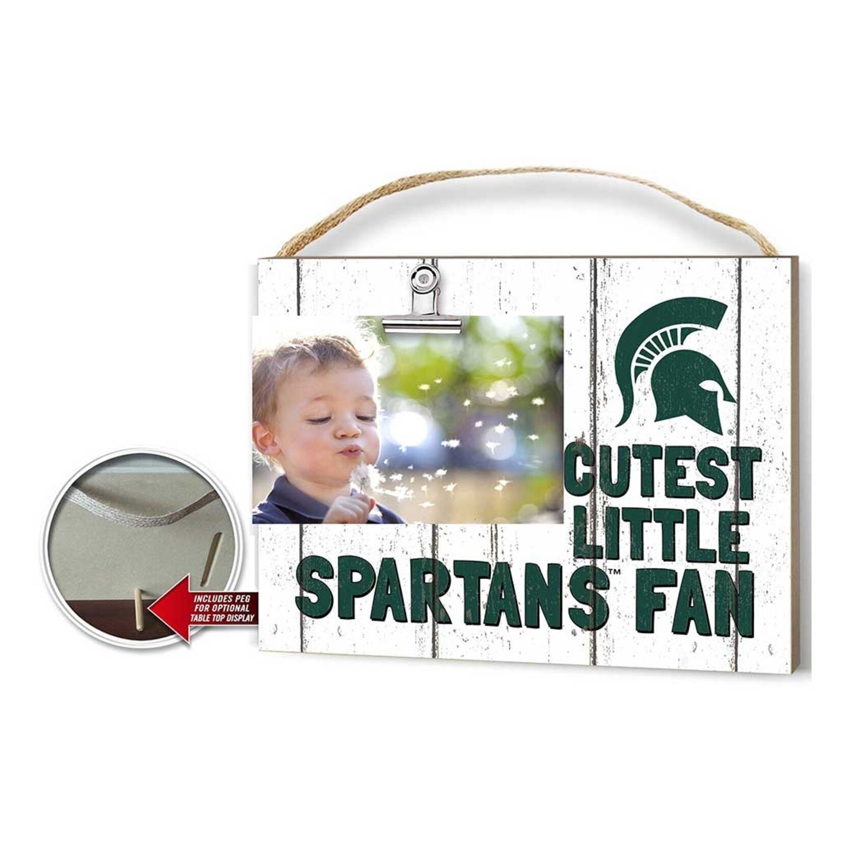 Kindred Hearts NCAA Michigan State University  Photo Frame Cutest Little