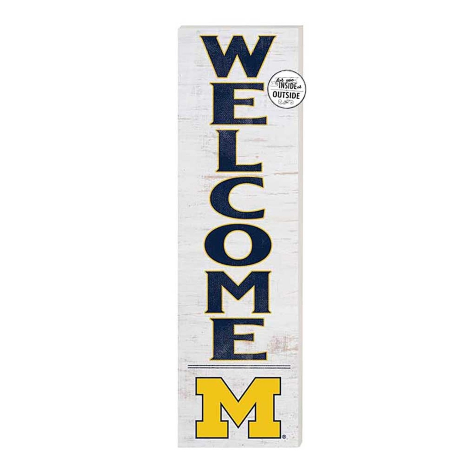Kindred Hearts NCAA Michigan Wolverines Sign Welcome