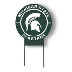 Kindred Hearts Michigan State Spartans Sign Circle Lawn