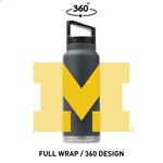 Gametime Sidekicks Michigan Wolverines Drinkware Bottle  40oz