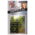 Fan-A-Peel Michigan Wolverines Tattoo Face Metallic M Logo