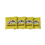 Victory Tailgate Western Michigan Broncos Cornhole bags Yellow