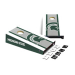 Victory Tailgate Michigan State Spartans Game Cornhole Desktop Striped