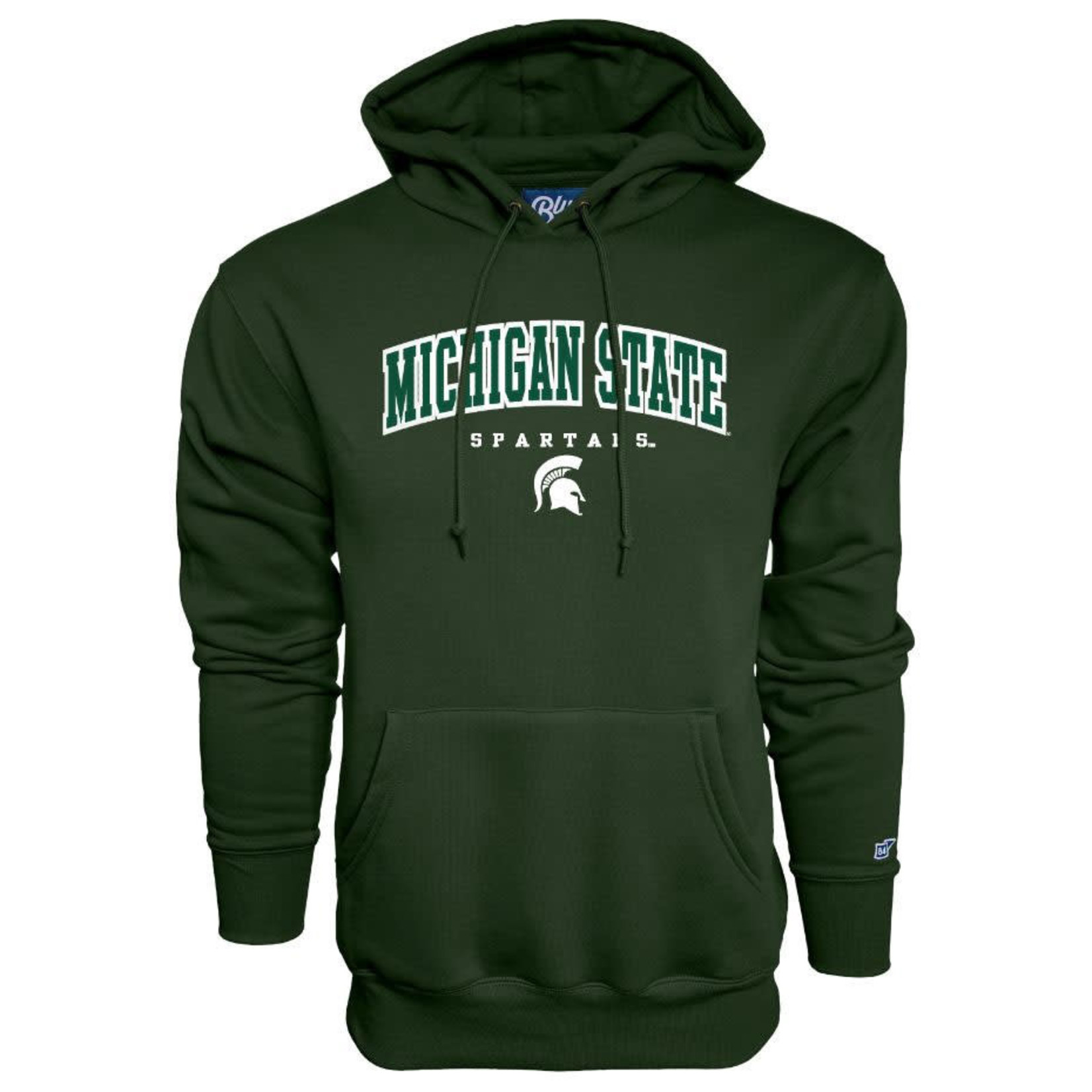 Blue 84 NCAA Michigan State University  Mens Shirt Sweatshirt Hoodie Hamden Rocks