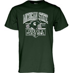 Blue 84 Michigan State Spartans  Men's Short Sleeve Peach Bowl 2021 Tee Shirt