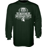 Blue 84 Michigan State Spartans Mens Shirt Tee Long Sleeve Ringer