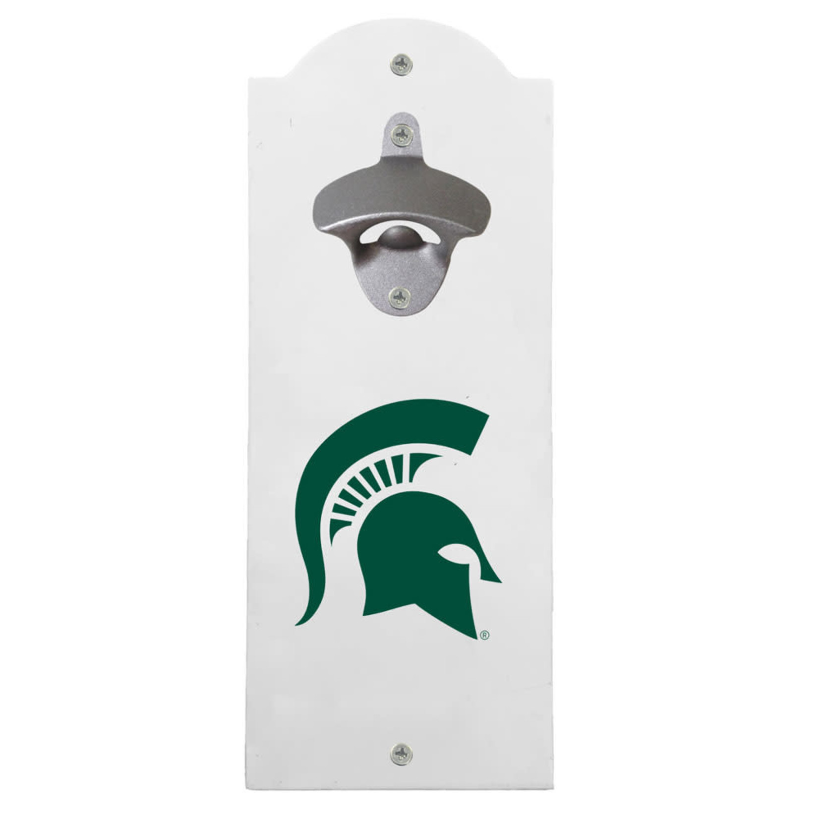 R & R Michigan State Spartans Wall Mounted Bottle Opener