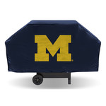 Rico Michigan Wolverines BBQ Grill Cover Eco Navy