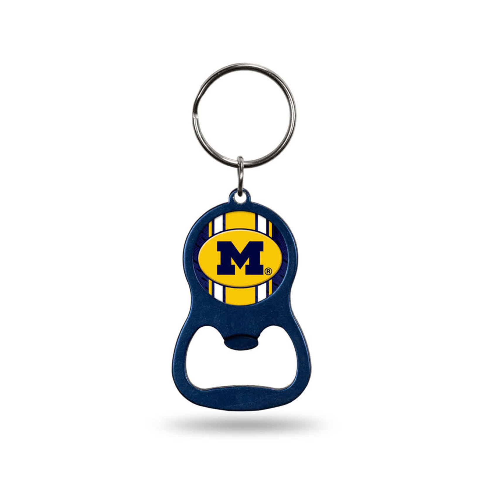 Rico NCAA Michigan Wolverines Keychain Bottle Opener Blue