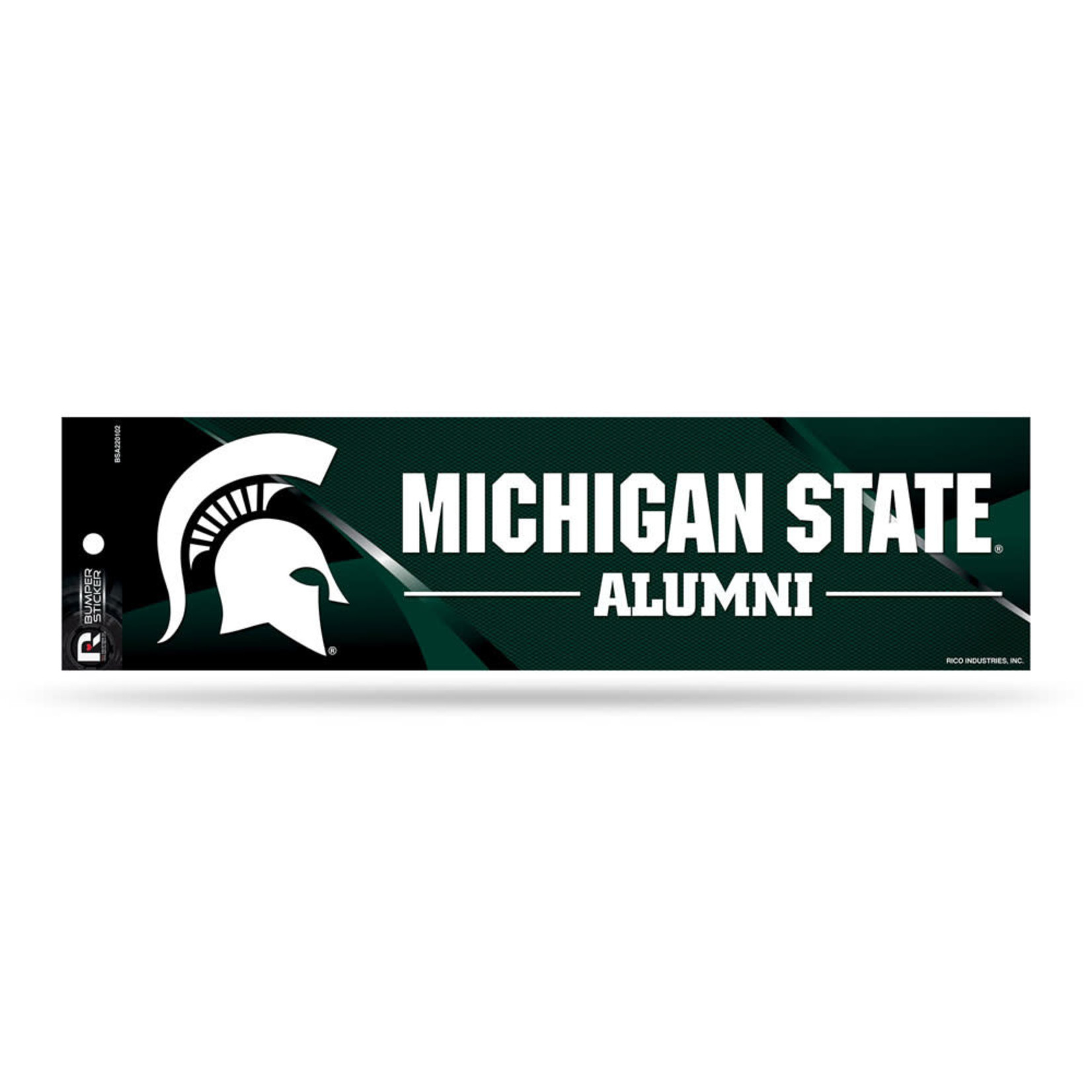 Rico NCAA Michigan State University  Auto Bumper Sticker Alumni Michigan State