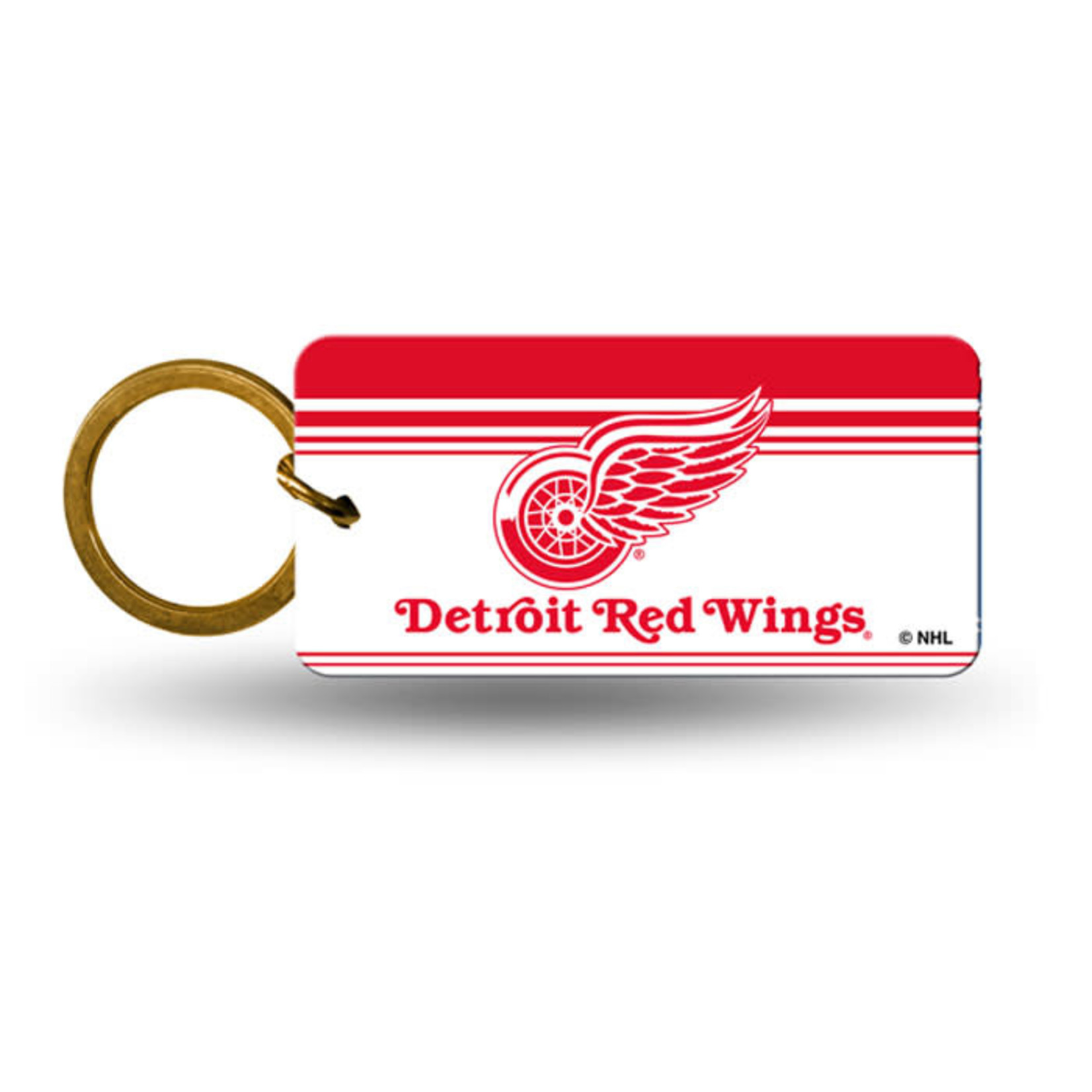 Rico NHL Detroit Red Wings Crystal View Keychain
