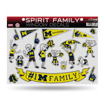 Rico Michigan Wolverines Decal Family Sticker Large