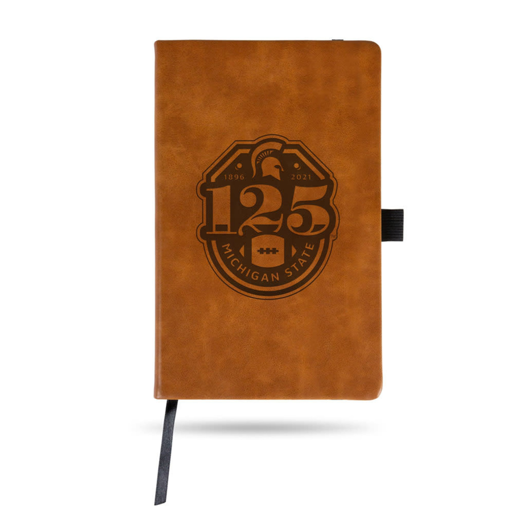 Rico NCAA Michigan State University  Notepad 125th Anniversary Brown