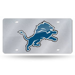 Rico Detroit Lions Auto License Plate Bling Laser Tag