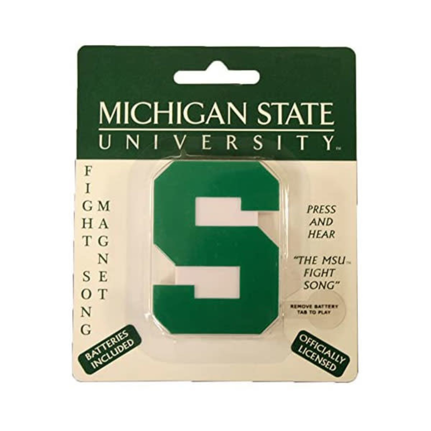 Rico NCAA Michigan State University  Magnet Musical S Logo