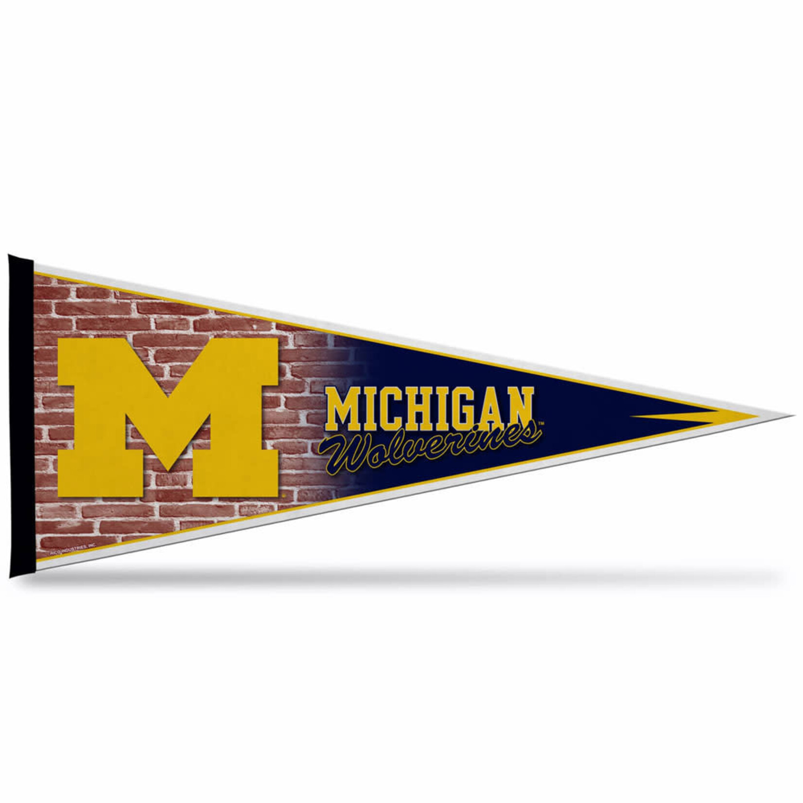 Rico NCAA Michigan Wolverines Pennant 12''x30''