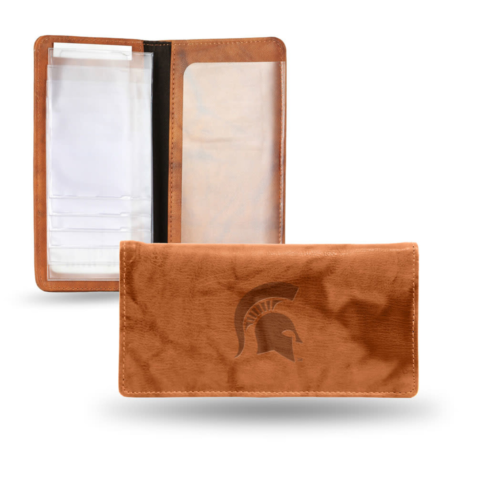 Rico NCAA Michigan State University  Checkbook Embossed